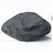 Decorative Outdoor Weather-Resistant Artistic Artificial Faux Stone Rock, Garden Patio Granite Grey Fiberglass Stone